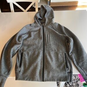 Lululemon, men’s scuba like hoodie. Warm and heavyweight. Don’t use anymore.